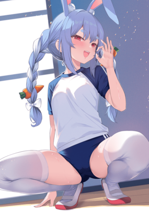 [ホロライブ(VTuber)][エロ画像]兎田ぺこらが明らかにセッ〇スアピールしてきたよ～♪