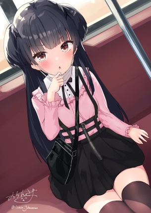 【二次】艶かしい黒髪娘の画像まとめ　その39【42枚】