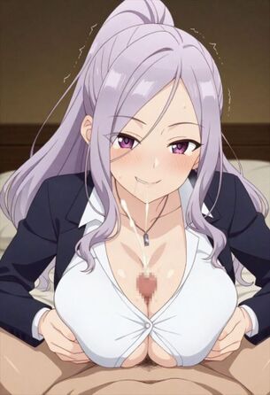 [いもウザ][エロ画像]影石菫(かげいしすみれ)がパイズリで強がったよ～♪