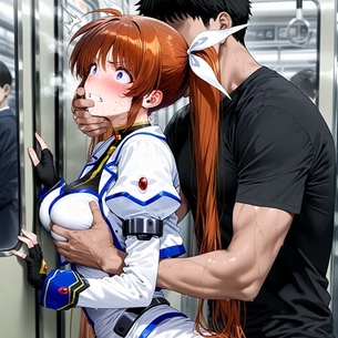 【エロ画像】痴漢レイプpart51！高町なのはと八神はやてが痴漢テクでイカされまくったり…他まとめ