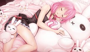 【二次元】ピンク髪が美しい美少女達のエロ画像 Part.27 50枚 桃色