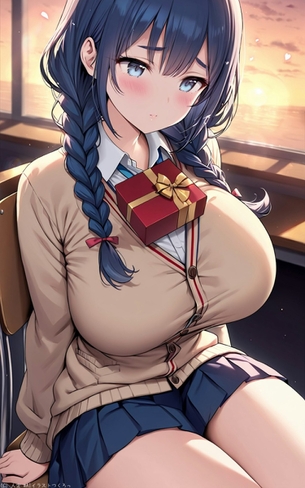 【AIイラスト】爆乳な女の子のAI画像まとめ【アニメ調】 [AI Generated]