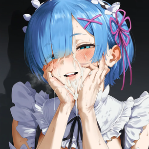 【リゼロ/エロ画像】レムとばちゅばちゅエッチするエロ画像