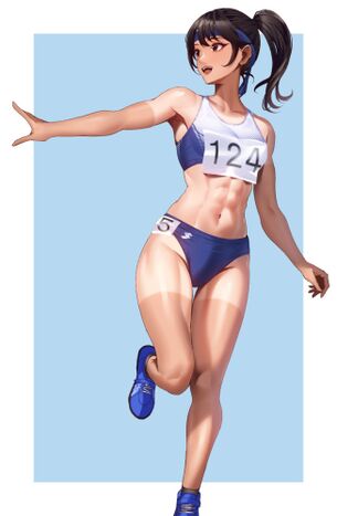 【二次エロ】筋肉女性とかいう最高にカッコいい画像まとめ