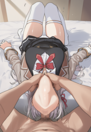 【画像】アーリャと周防有希に喉奥イラマチオさせる