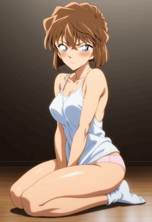 【画像あり】灰原哀が闇風俗で本番解禁www(名探偵コナン)