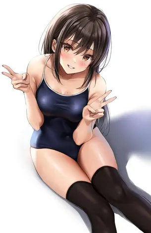 スク水の抜けるエロ画像まとめ！