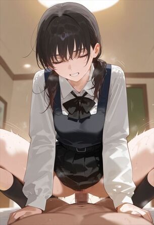 [チェンソーマン][エロ画像]三鷹アサのキツマンにｷﾞﾁｷﾞﾁと圧をかけたよ～♪