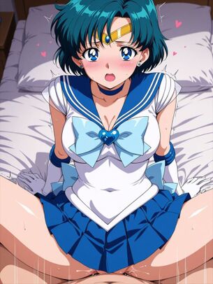 [セーラームーン][エロ画像]セーラーマーキュリー(水野亜美)との性交で自己肯定感を上げたよ♪