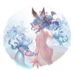 貧乳の虹エロ画像