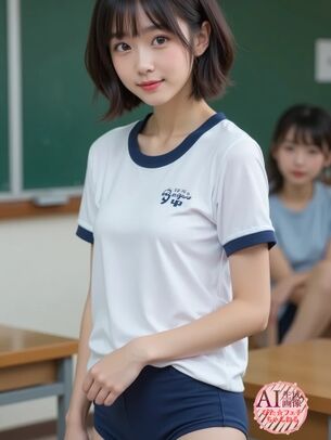 【古き良き】リアルで見てみたかったブルマー女子の三次風画像【AI画像】