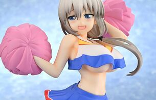 『宇崎ちゃんは遊びたい！』宇崎花とお母さんのエロすぎ下乳丸見えチアガールフィギュア！
