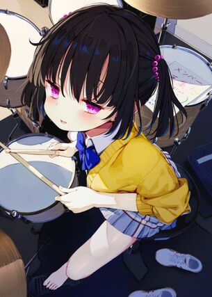 【二次】楽器女子の絵になりすぎてる画像まとめｗｗ