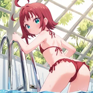 【君のことが大大大大大好きな100人の彼女】薬膳楠莉の2次元エロ画像＆エロイラスト Part3