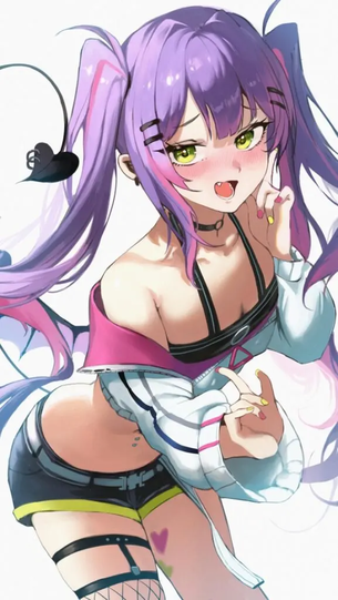 ツインテールの二次エロ画像を愛でる。