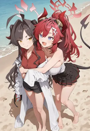 【ブルーアーカイブ】鬼怒川カスミの2次元エロ画像＆エロイラスト Part1