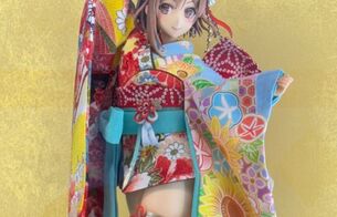 『ライザのアトリエ』ライザの日本人形！えっちな太ももがチラ見えしてるドスケベフィギュア！