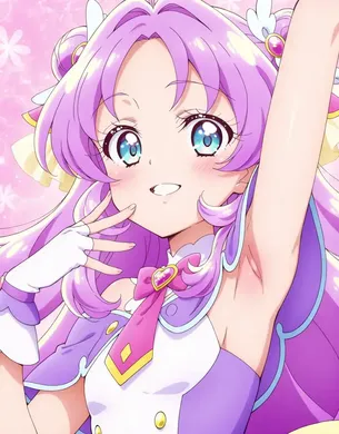 [名探偵プリキュア][エロ画像]キュアアンサー(明智あんな)のエッチな脇でシコったよ♪