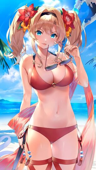 【二次元】水辺に映えるエロ画像 Part.10 50枚 Waterside