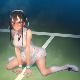 【画像】汗と愛液で女特有の匂い漂う、発情した女の子