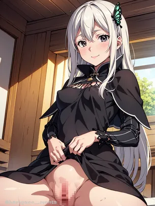 【Re：ゼロから始める異世界生活】エキドナの2次元エロ画像＆エロイラスト Part4