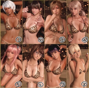 【画像】9割の人が③を選んでしまうエロバレーの女キャラ画像がこちら
