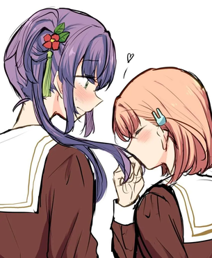 【二次】百合・レズのメチャシコで可愛い女の子のエッチな画像