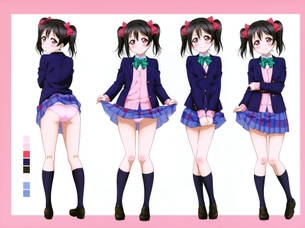 『stable-diffusion』【ラブライブ！】μ's矢澤にこちゃんのAI画像を大量作成 その2-1