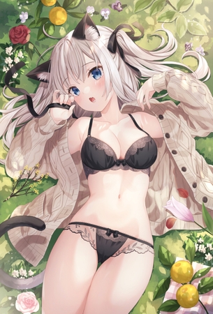 【非・微エロ】可愛くてセクシーな下着姿の美少女二次画像まとめ その１３