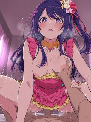 [推しの子][エロ画像]星野アイのおっぱいを下から揉んだよ～♪