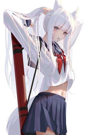 【二次】ポニーテールに髪を結んだ女の子の画像まとめ　その42【41枚】