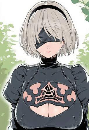 【NieR:】2Bにパイズリさせてもらったり・・・