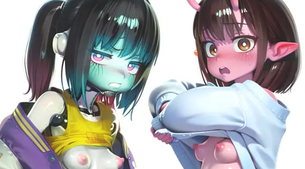 [銀河特急ミルキー☆サブウェイ] チハル/マキナ/リョーコ/アカネ の二次エロ画像＆エロイラスト 50枚まとめ