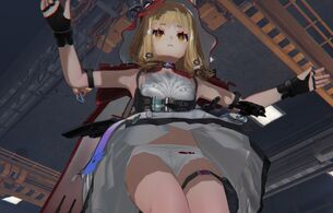 『アークナイツ：エンドフィールド』パンチラしまくりのエロい女の子のえっちパンツ！