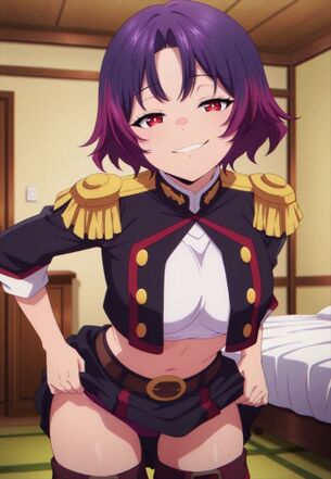 [魔都精兵のスレイブ(まとスレ)][エロ画像]蝦夷夜雲(えぞやくも)のエッチな表情で我慢汁が出たよ♪