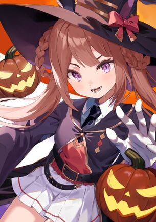 【画像】魔女姿の女の子、幻想感と可愛さの暴力で草ｗｗｗ