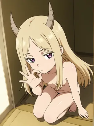 [葬送のフリーレン][エロ画像]魔族の子がフェラチオジェスチャで誘ってきたよ～♪