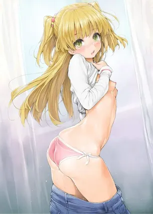 お尻の二次エロ画像を愛でる。