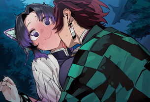 【画像】胡蝶しのぶと炭治郎のガチでエロいセックス