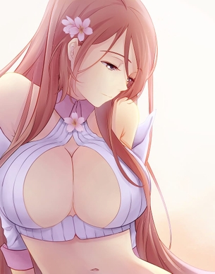 【二次元】谷間がエッチな美少女達のエロ画像 Part.24 50枚