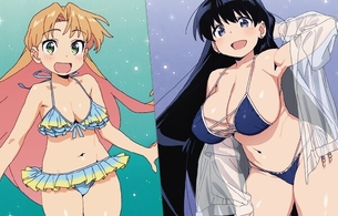 『瑠璃の宝石』女の子のエロすぎるムチムチエロおっぱいのえっちな水着イラストグッズ！