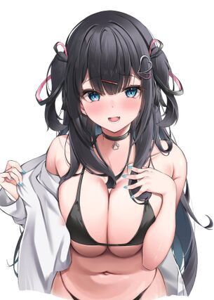 【二次】黒ビキニ女性のシンプルが最強すぎる画像まとめ