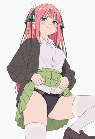 【五等分の花嫁】二乃のエッチでがっつり抜けるエロ画像