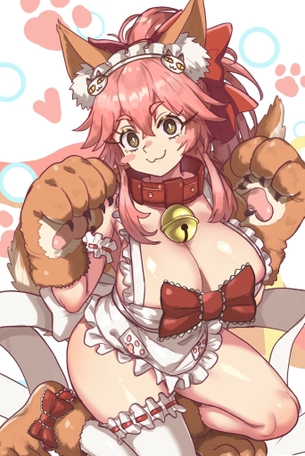 【２次】首輪をつけた女の子のエロ画像その３３
