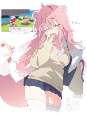 【画像】ポケモンのヤドンを擬人化してギャルにした「ギャルヤドン」、ガチで流行り始める