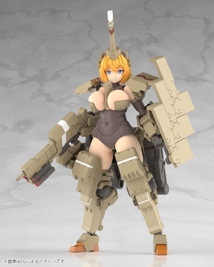 【画像】もの凄いおっぱいのエッチなプラモデルが登場してしまう