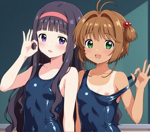 【スク水】あの日、もっと見ておけばよかったスク水画像がこちら…　その19【二次画像】