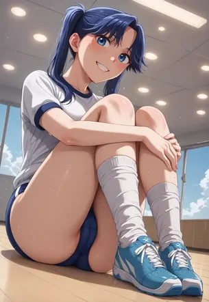 [アオのハコ][エロ画像]守屋菖蒲(もりやあやめ)がｴｯﾁなソックスで誘ってきたよ～♪