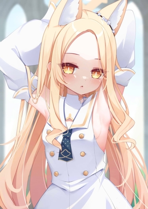 【非・微エロ】腋チラ・腋見せ二次元画像まとめ その２１
