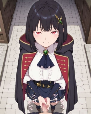 [おっさん剣聖][エロ画像]フィッセル・ハーベラーに手コキしてもらったよ～♪